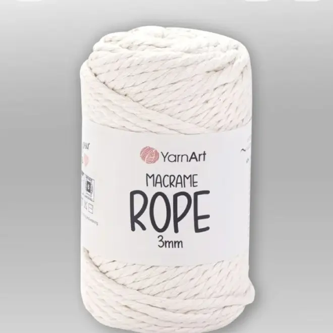 Куплю белый шнур для макраме YarnArt 3мм