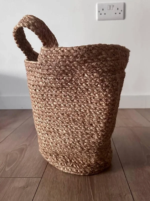 Корзина из джута