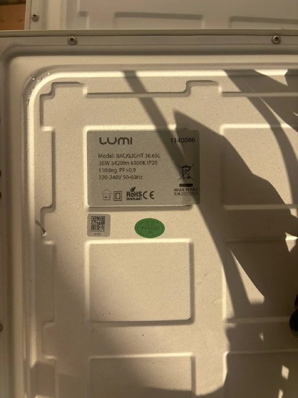 Потолочные LED панели 60x60см