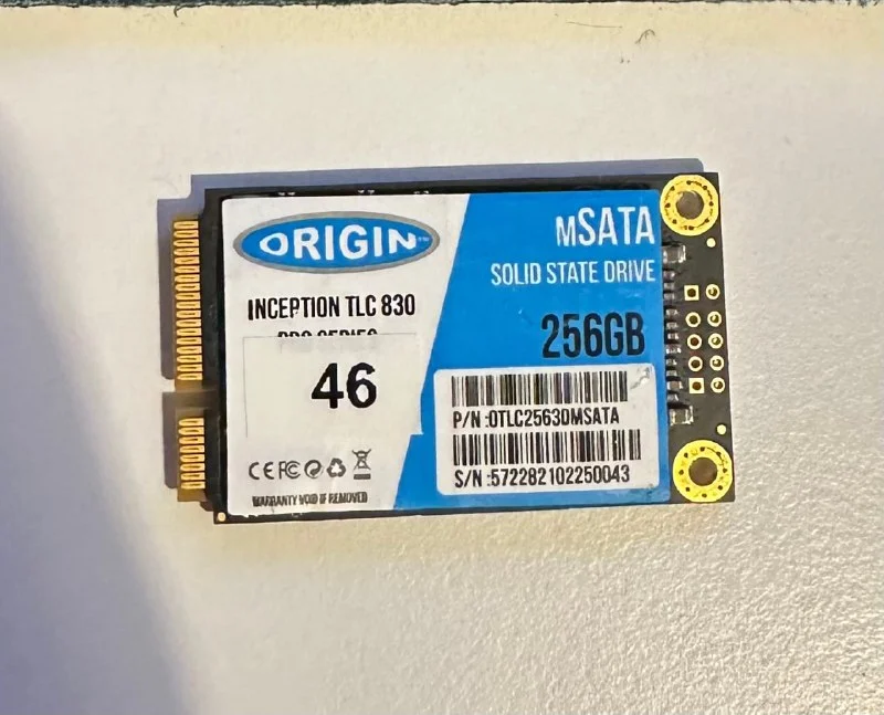 ORIGIN INCEPTION TLC 830 mSATA SSD 256GB