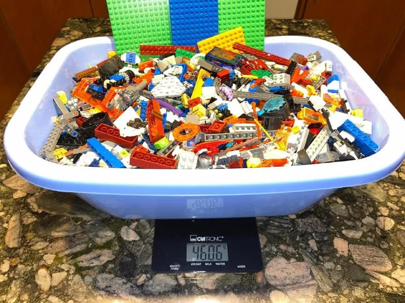 Большой набор деталей LEGO
