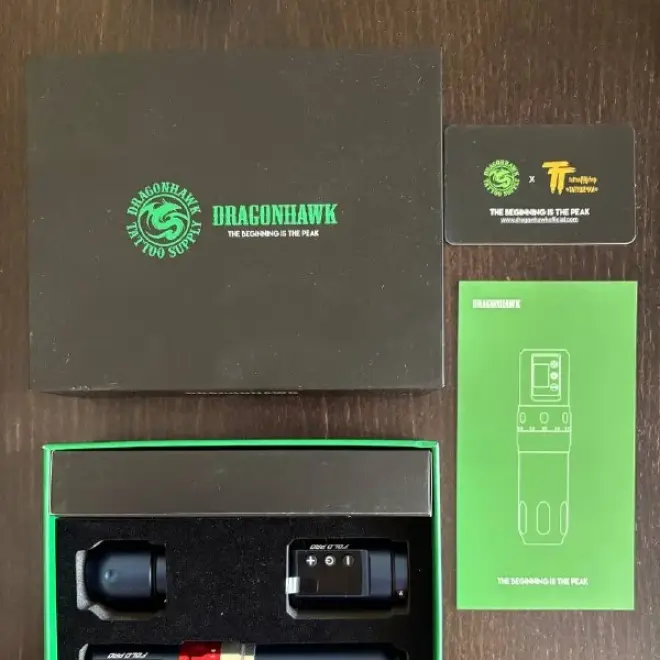 Комплект для тату и перманентного макияжа Dragonhawk Fold Pro