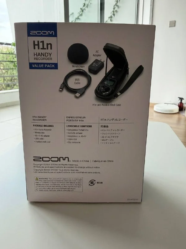 Zoom H1n Handy Recorder (Value Pack)
