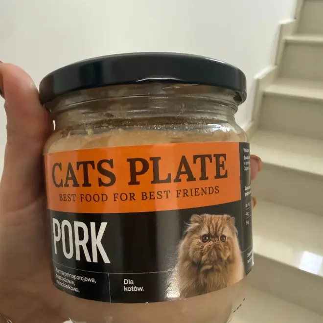 Влажный корм Cats Plate Pork