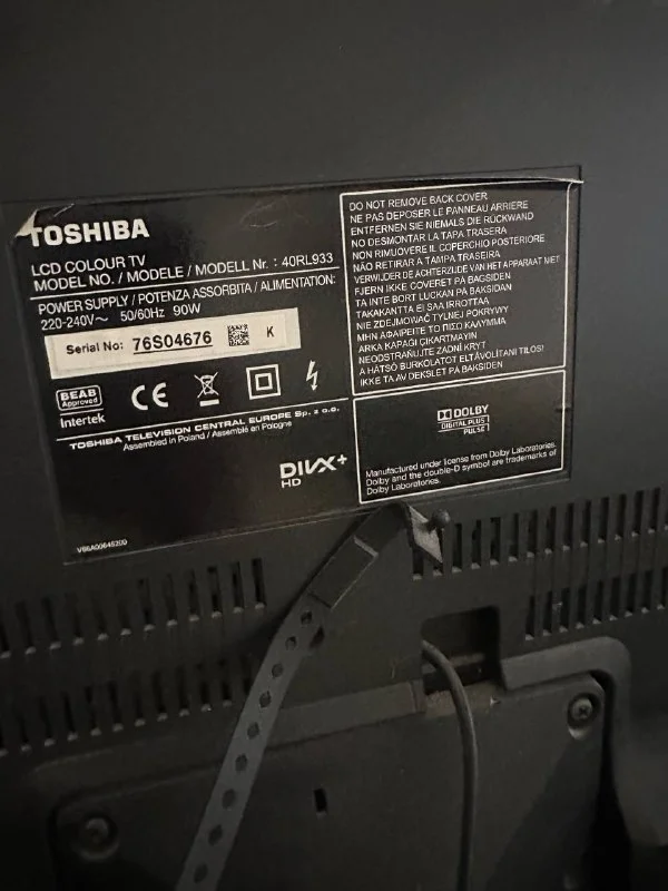 Телевизор Toshiba