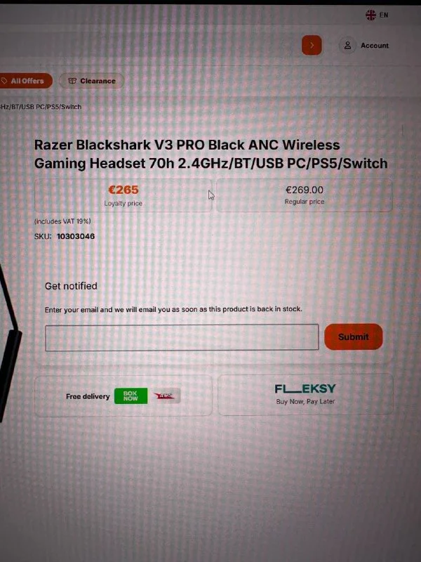 Наушники Razer BlackShark V3 Pro