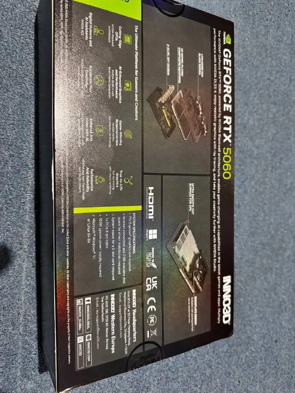 INNO3D GeForce RTX 5060 TWIN X2 8GB