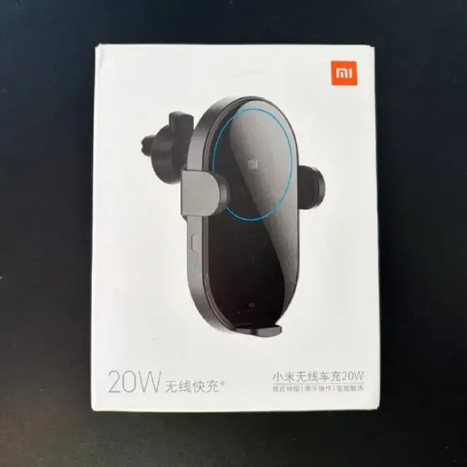 Беспроводная зарядка-держатель Xiaomi 20W Wireless Car Charger
